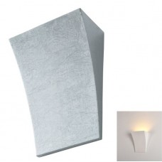 Γύψινη Απλίκα Τοίχου G9 230V Ασημί 5966